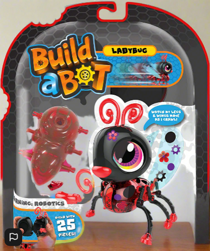 Build a Bot Ladybug Robot Bug Creativity Playset