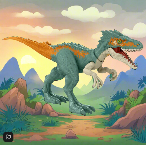 Jurassic World Dominion Moros Intrepidus Ferocious Pack Dinosaur Action Figure