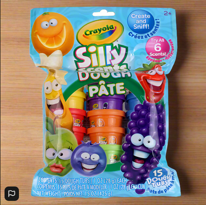Silly Scents Dough Party Pack 15 Dough Tubs 6 Scents