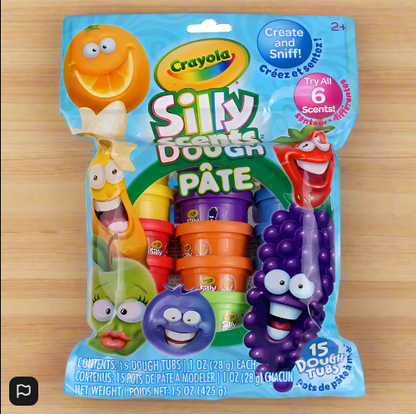 Silly Scents Dough Party Pack 15 Dough Tubs 6 Scents