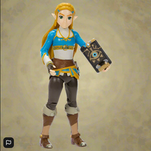 Load image into Gallery viewer, Nintendo The Legend of Zelda: Breath of the Wild 10cm Zelda with Sheikah Slate