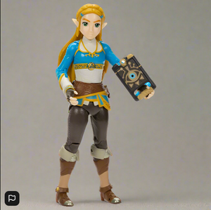 Nintendo The Legend of Zelda: Breath of the Wild 10cm Zelda with Sheikah Slate