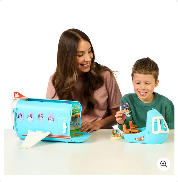 Bluey 3-in-1 Transforming Plane Playset