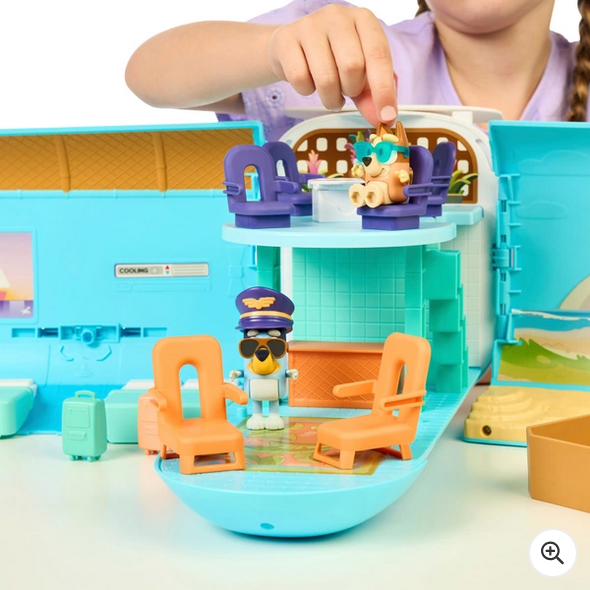 Bluey 3-in-1 Transforming Plane Playset