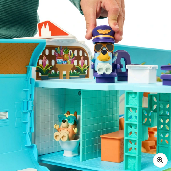 Bluey 3-in-1 Transforming Plane Playset