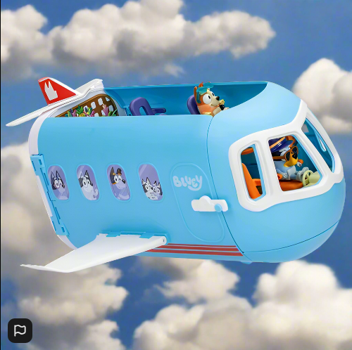 Bluey 3-in-1 Transforming Plane Playset