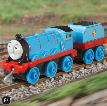 Thomas and Friends  Push Along Metal Train Engine - Gordon With Truck