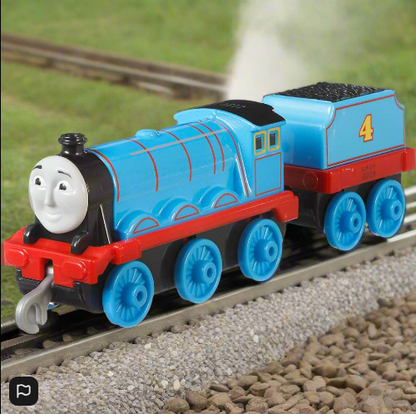 Thomas and Friends  Push Along Metal Train Engine - Gordon With Truck