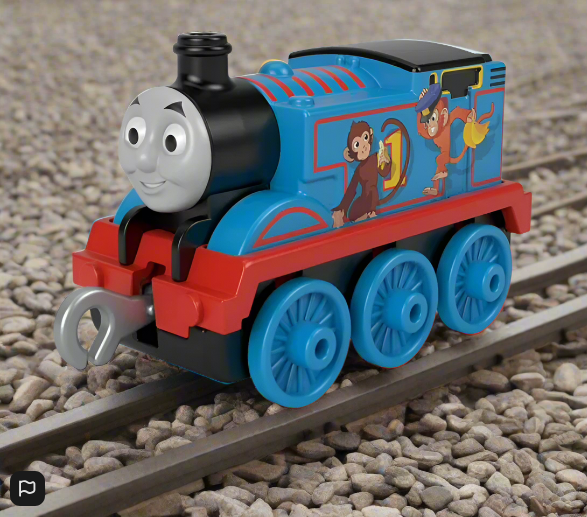 Fisher-Price Thomas & Friends Sodor Safari Monkey Thomas Push Along Engine
