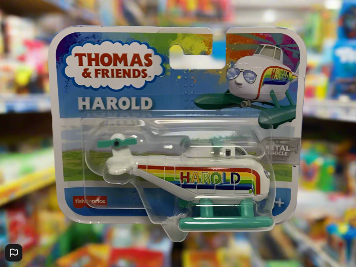 Thomas & Friends Take n Play Rainbow Harold Multicoloured Diecast Metal