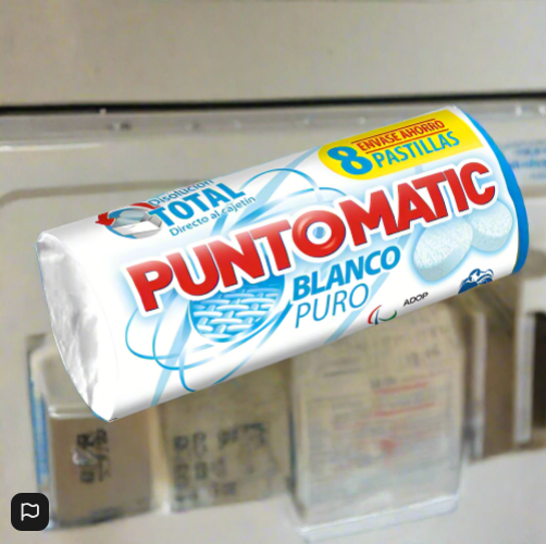 Detergent Puntomatic White clothes (whites) (8 pieces)