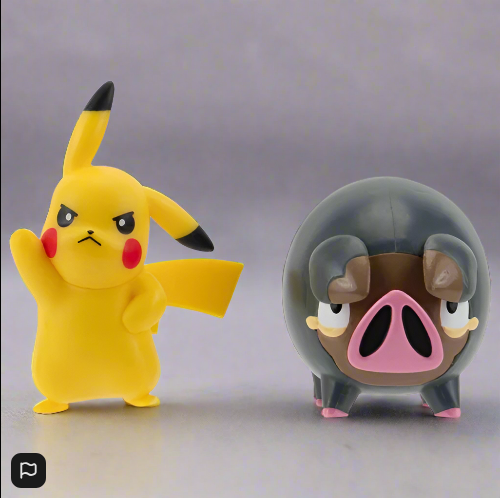 Pokémon Battle Figure 2 Pack (Pikachu & Lechonk)