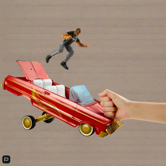 WWE Lucha Low Rider Vehicle