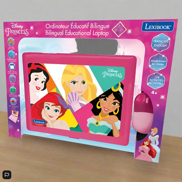 Lexibook Disney Princess Bilingual Laptop