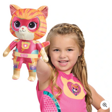 Load image into Gallery viewer, Disney Junior SuperKitties Su-Purr Charged Ginny to the Rescue Plush