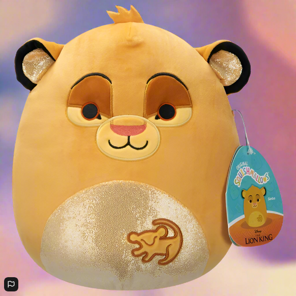 Original Squishmallows 20cm Simba Disney Squishmallows Plush