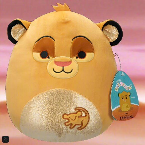 Original Squishmallows 20cm Simba Disney Squishmallows Plush