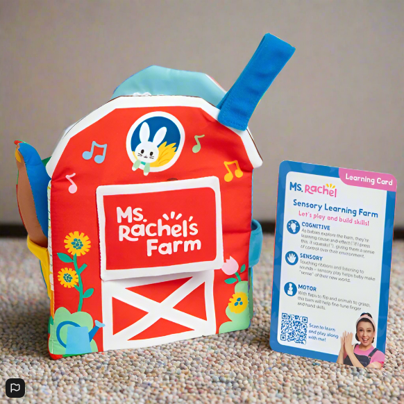 Ms. Rachel Sensory Learning Farm Set