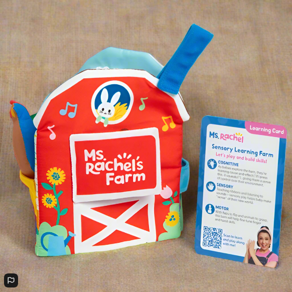 Ms. Rachel Sensory Learning Farm Set
