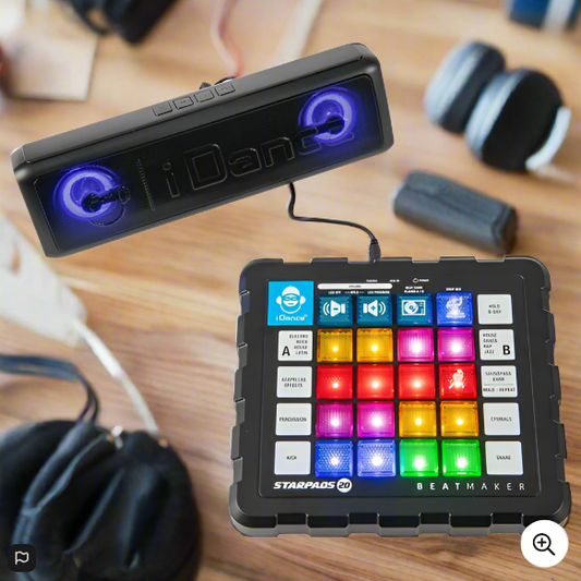 iDance Starpads 20 Beatmaker with Soundbar Bluetooth Speaker