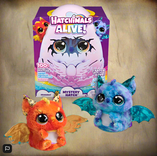 Hatchimals Alive Mystery Hatch Draggle Egg 1 Supplied