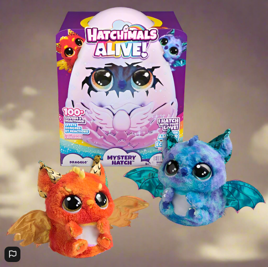 Hatchimals Alive Mystery Hatch Draggle Egg 1 Supplied