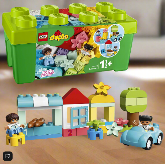 LEGO DUPLO 10913 Classic Brick Box Starter Set with Storage