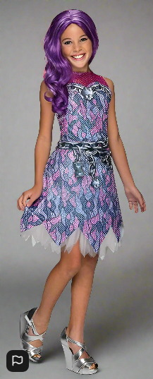 Girls Monster High Spectra Vondergeist Costume 3 To 4 Years