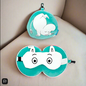 Relaxeazzz Moomin Plush Travel Pillow & Eye Mask
