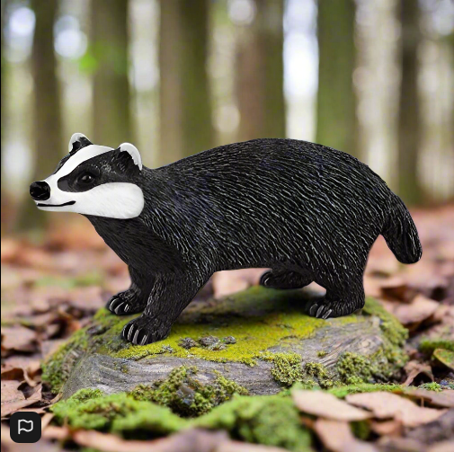 Schleich Badger Animal Figure