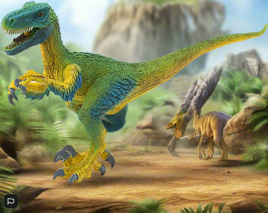 Schleich Velociraptor No 14585 Dinosaur