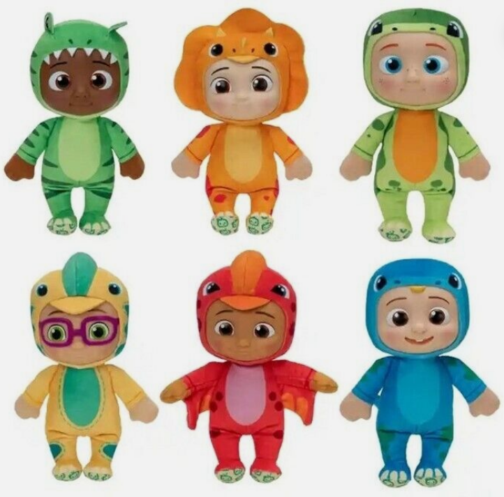 CoComelon Little Dino Soft Plush JJ