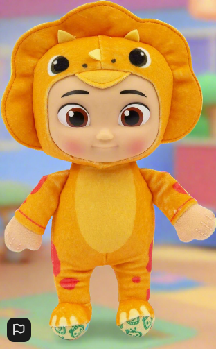 CoComelon Super Soft Dino Cece Plush