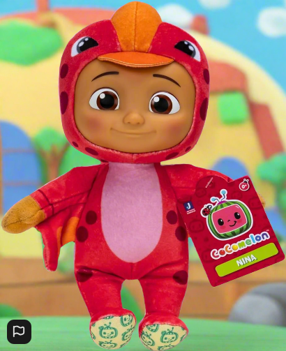 CoComelon Super Soft Dino Nina Plush
