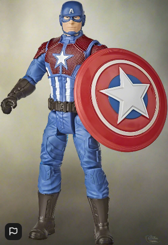 Marvel Avengers Gamerverse 6-inch Captain America Action Figure Shining Justice