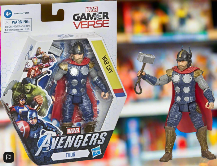 Marvel Avengers Gamerverse 6-inch Thor War Cry Action Figure