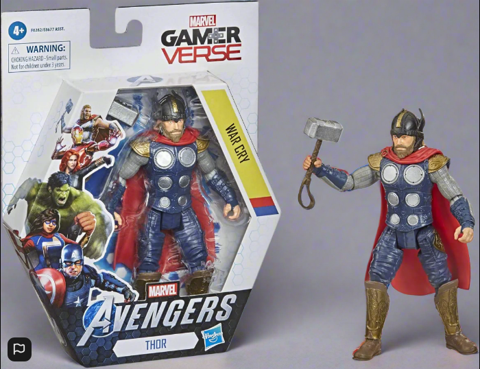 Marvel Avengers Gamerverse 6-inch Thor War Cry Action Figure