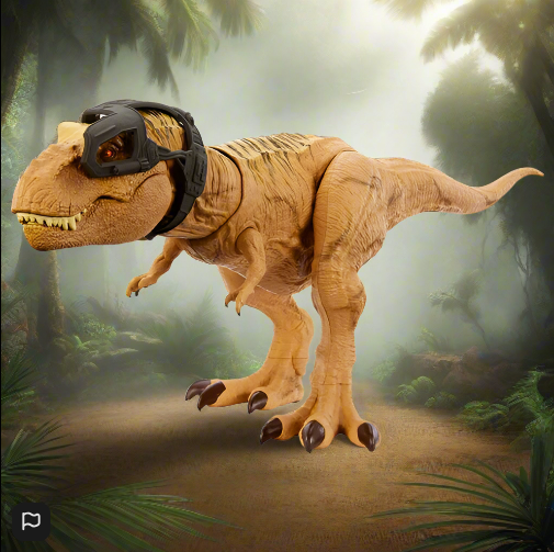 Jurassic World Hunt N' Chomp Tyrannosaurus Rex Dinosaur Toy Figure with Sound