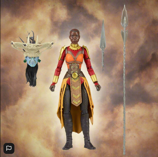 Marvel Legends Black Panther Wakanda Forever  Okoye (Build A Figure Attuma)