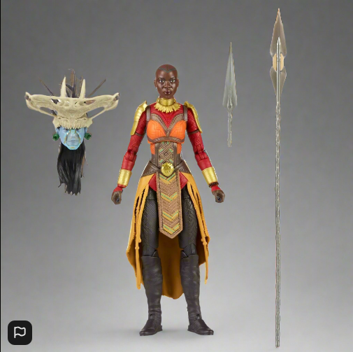 Marvel Legends Black Panther Wakanda Forever  Okoye (Build A Figure Attuma)