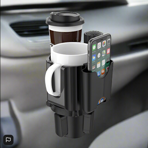 In Car Cup And Phone Holder