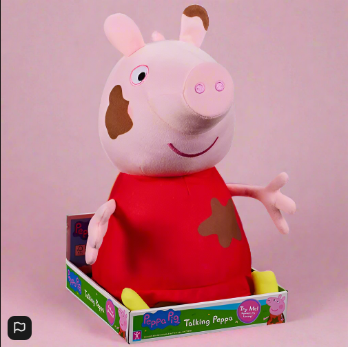 Peppa Pig Talking Peppa Plush Toy