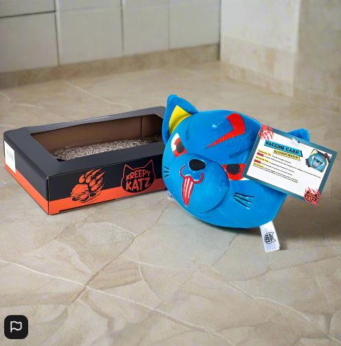 Kreepy Katz Litter Tray 10cm McScratcherson Plush