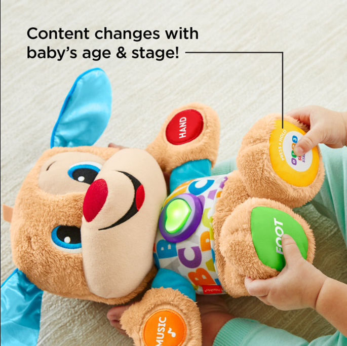 Fisher-Price Laugh & Learn Smart Stages Puppy Plush