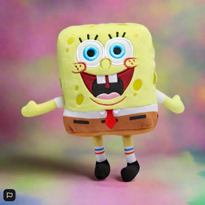 SpongeBob SquarePants Mini Plush 6 Inch Plush Spongebob Happy Expression