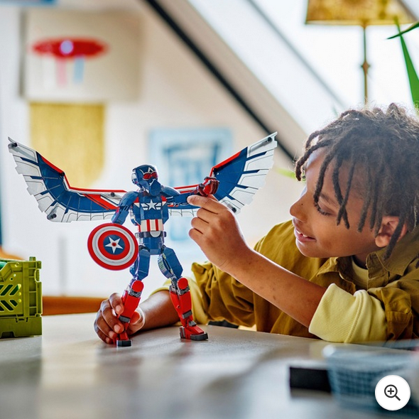 LEGO Marvel 76296 New Captain America Construction Figure Set