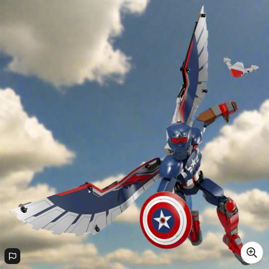 LEGO Marvel 76296 New Captain America Construction Figure Set