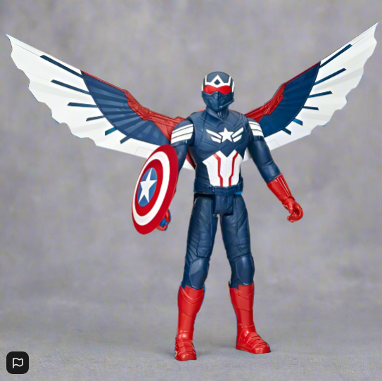 Marvel Avengers Captain America: Brave New World Titan Hero Deluxe Action Figure