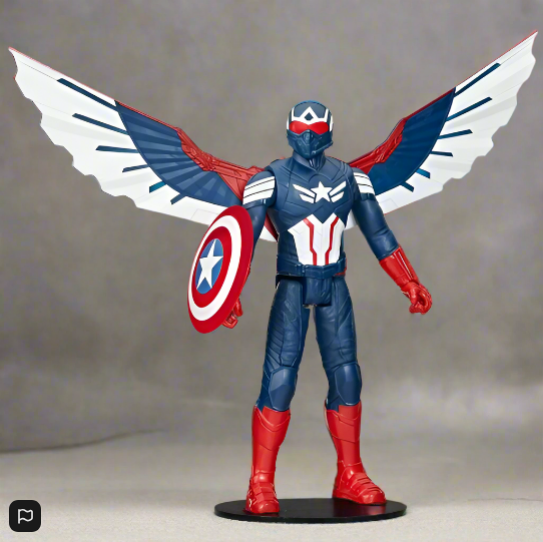 Marvel Avengers Captain America: Brave New World Titan Hero Deluxe Action Figure