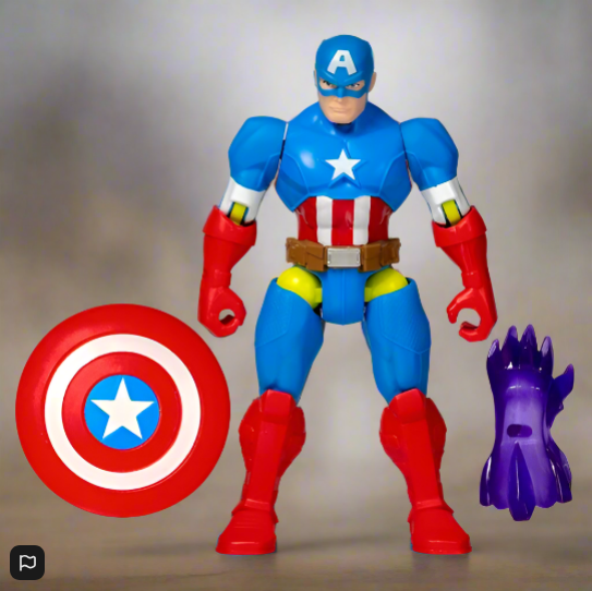 MixMashers Marvel Captain America Action Figure 12cm